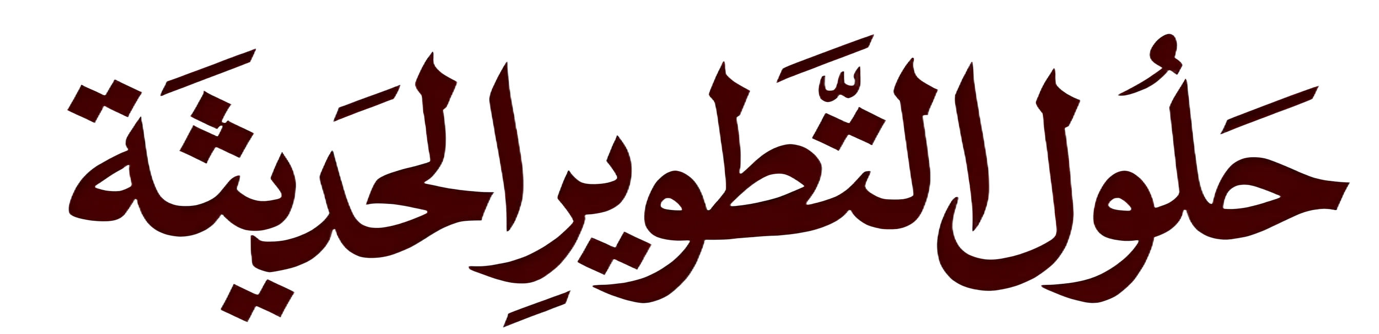 حلول التطوير الحديثة